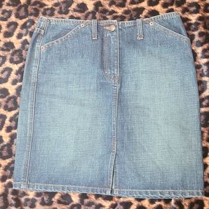 J crew Sz. 6 Denim Pencil Skirt